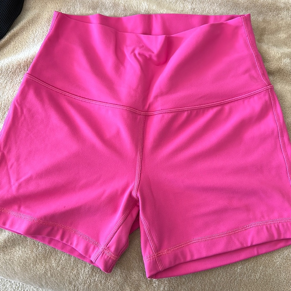 Lululemon Align Shorts 4” hem altered EUC
